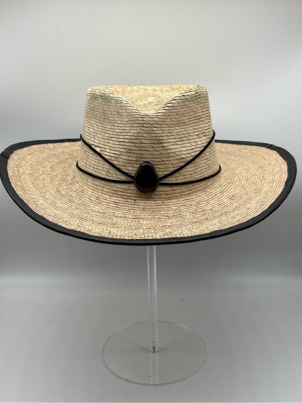 Wide-Brim Palm Hat